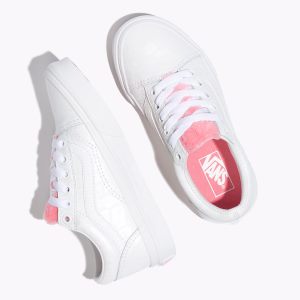 Vans Kiz Çocuk Spor Ayakkabı White Giraffe Old Skool Beyaz/Pembe | 31019-347